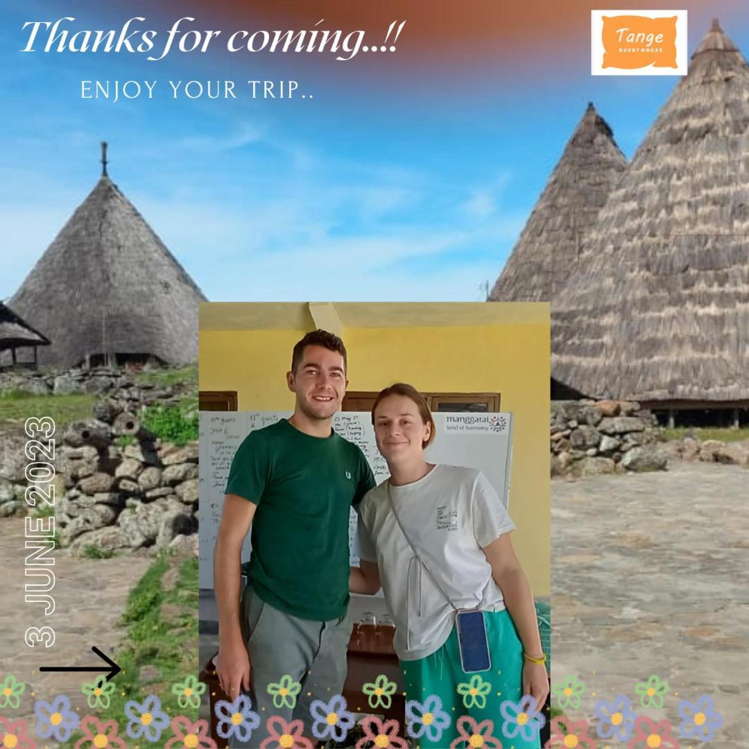 Tange Guest House Ruteng Dış mekan fotoğraf